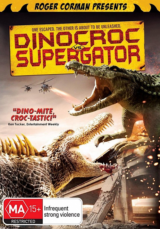 Dinocroc vs. Supergator - Posters
