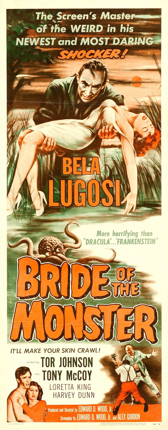 Bride of the Monster - Posters