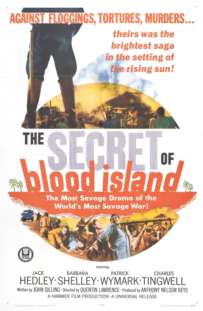 The Secret of Blood Island - Affiches