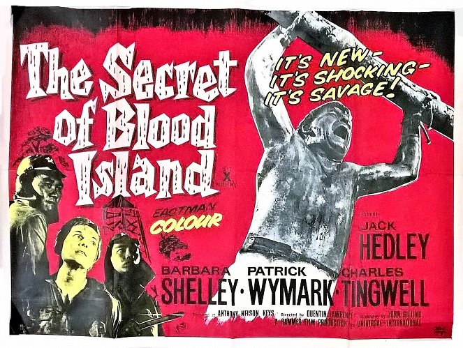 The Secret of Blood Island - Affiches