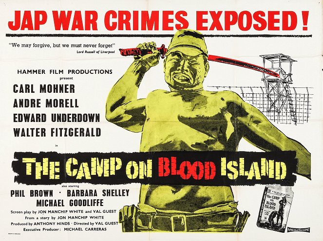 The Camp on Blood Island - Plagáty