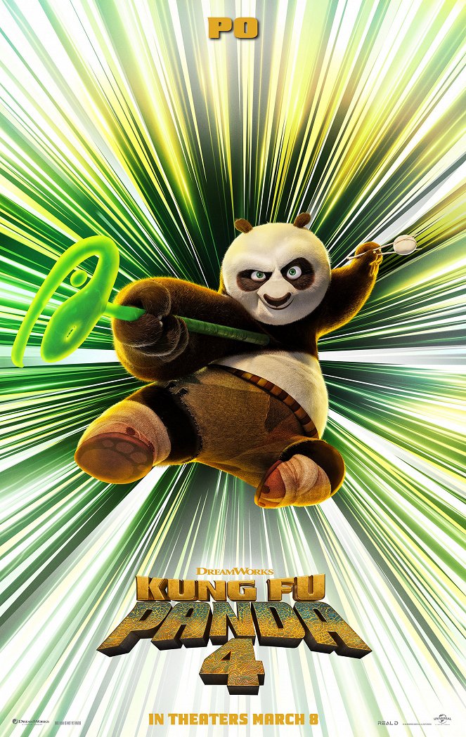 Kung Fu Panda 4 - Carteles