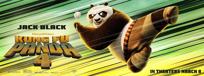 Kung Fu Panda 4 - Plakate