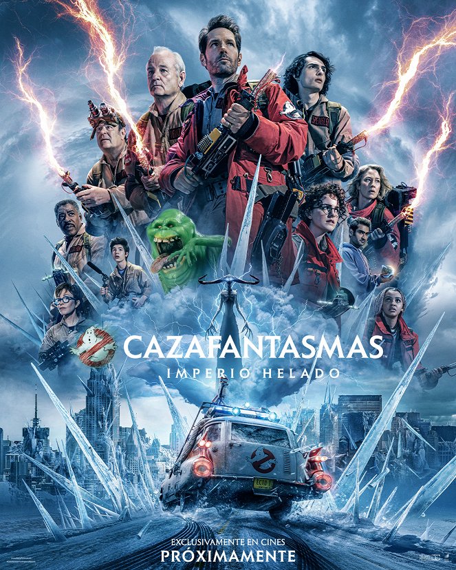 Cazafantasmas: Imperio helado - Carteles