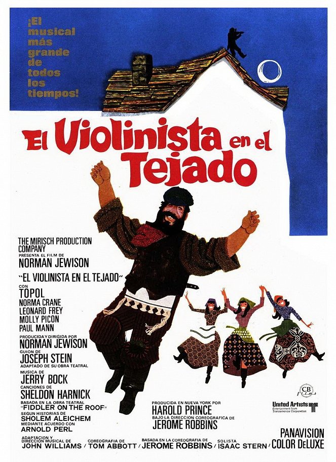 El violinista en el tejado - Carteles