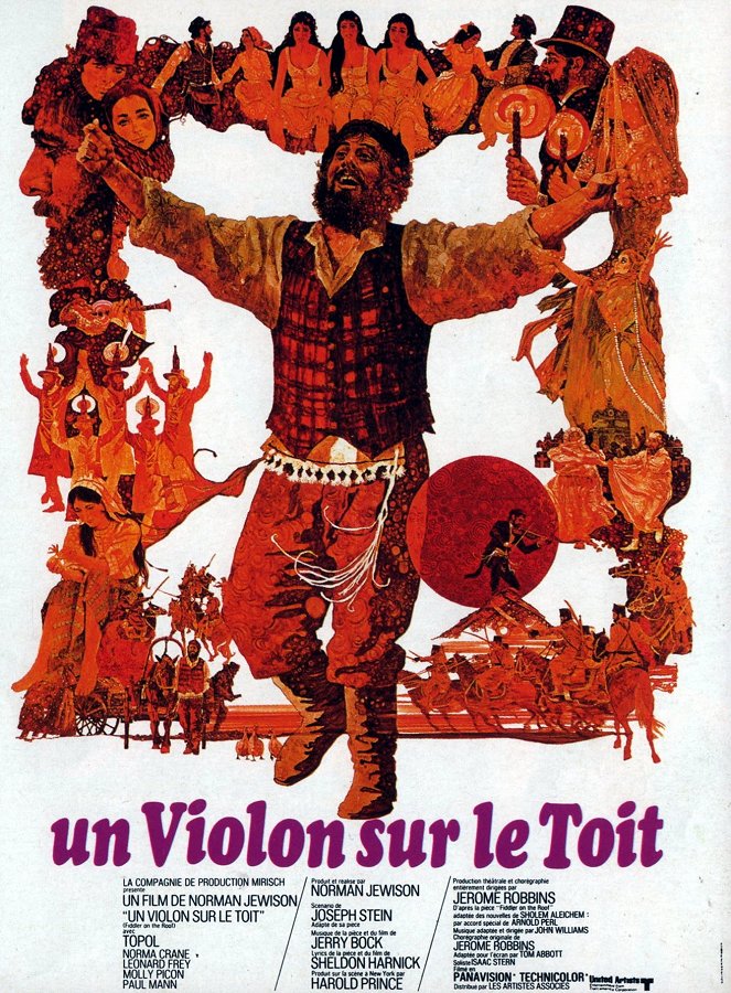 Un violon sur le toit - Affiches