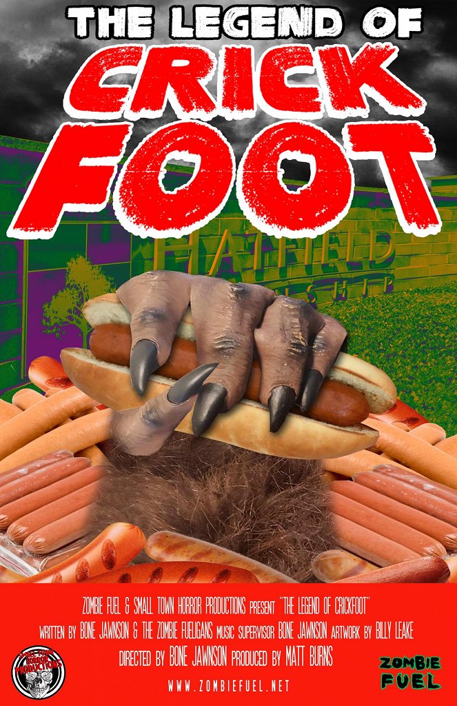 The Legend of Crick Foot - Plakáty