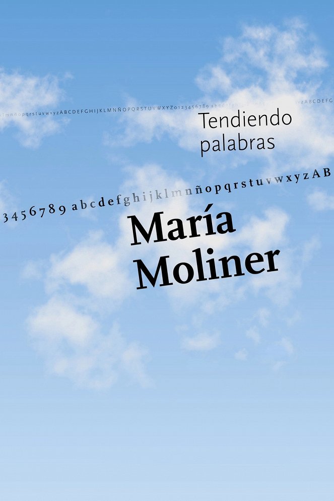 María Moliner. Tendiendo palabras - Plakátok