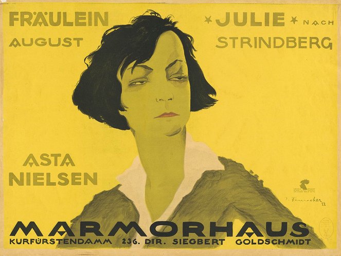 Fräulein Julie - Plakátok