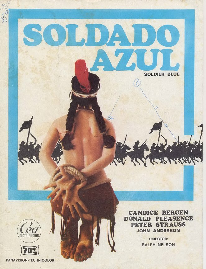 Soldado azul - Carteles