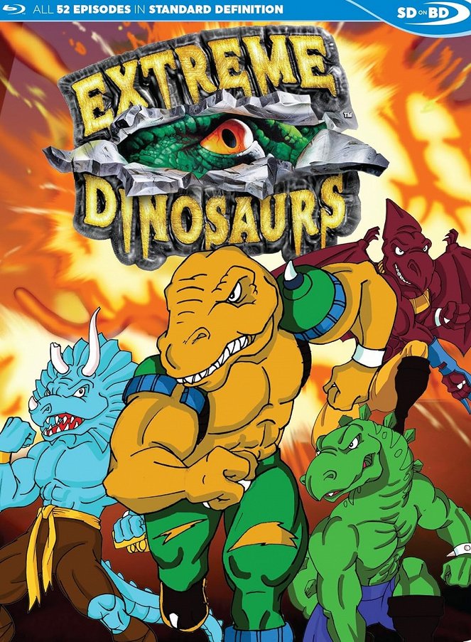 Extreme Dinosaurs - Carteles