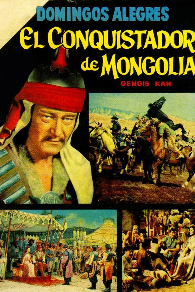 El conquistador de Mongolia - Carteles