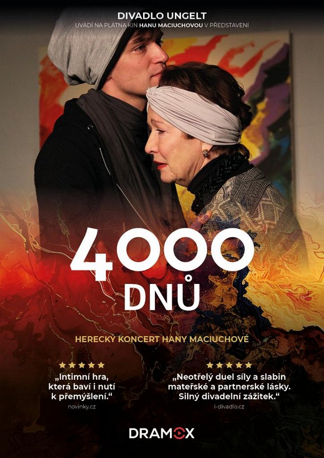 4000 dnů - Plakate