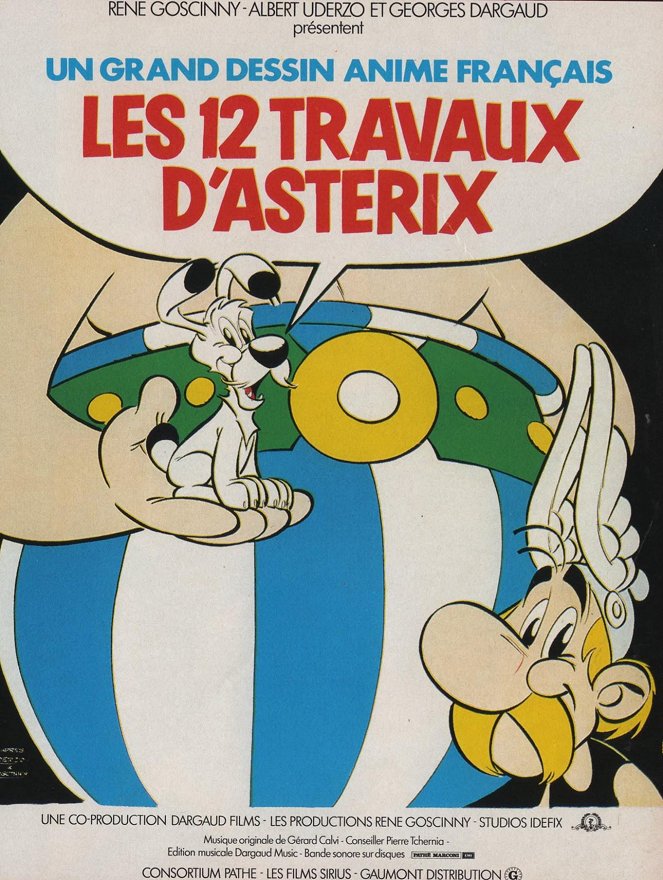 12 pracy Asteriksa - Plakaty