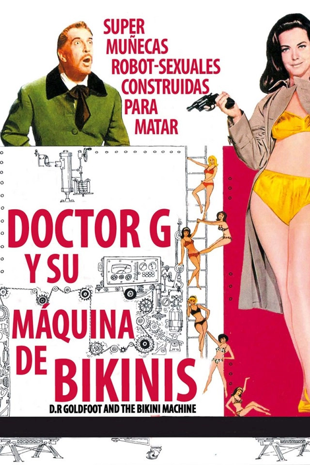 Doctor G y su máquina de bikinis - Carteles