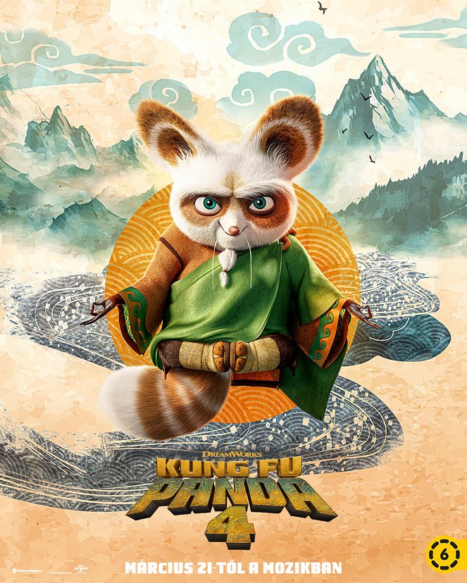 Kung Fu Panda 4 - Plakátok