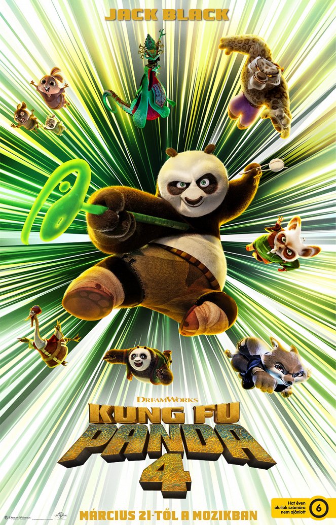 Kung Fu Panda 4 - Plakátok