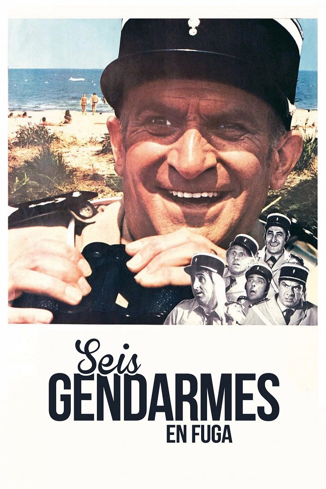 Seis gendarmes en fuga - Carteles