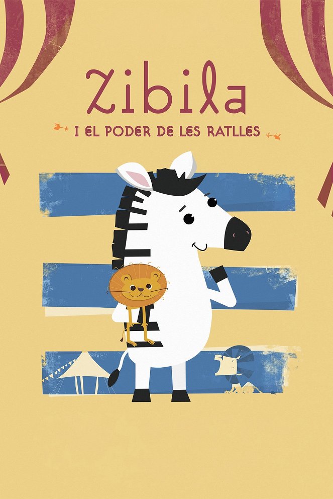 Zibilla - Ein kleines Zebramädchen unter Pferdekindern - Plakate