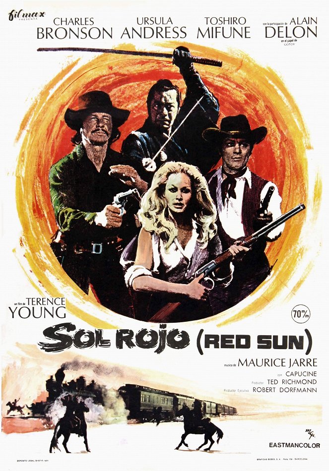 Red Sun - Posters