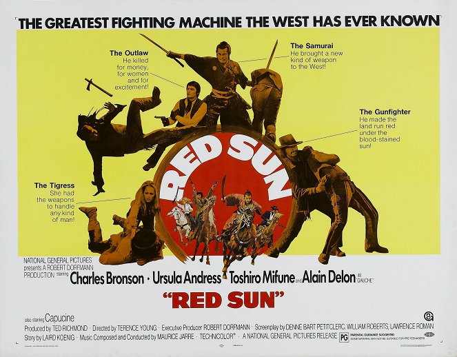 Red Sun - Posters