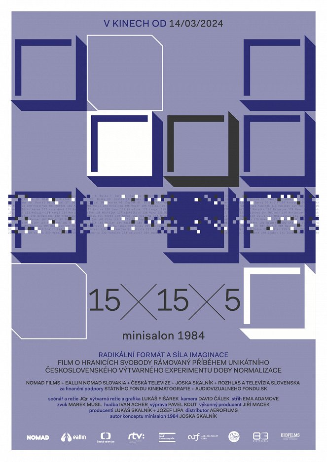 15 x 15 x 5 (minisalon 1984) - Affiches