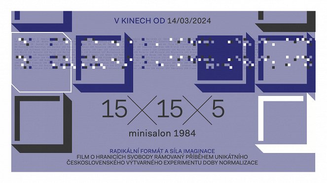 15 x 15 x 5 (minisalon 1984) - Plakate