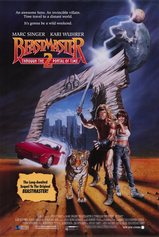 Beastmaster 2 - Pán šelem: Branou času - Plakáty