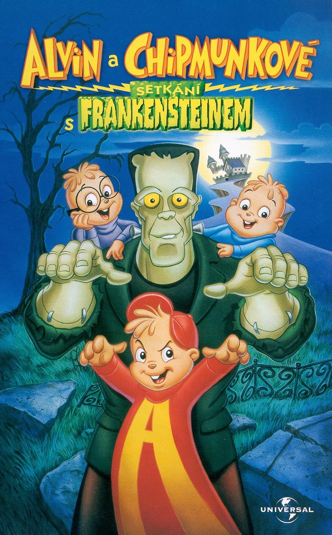 Alvin a Chipmunkové - Setkání s Frankensteinem - Plakáty