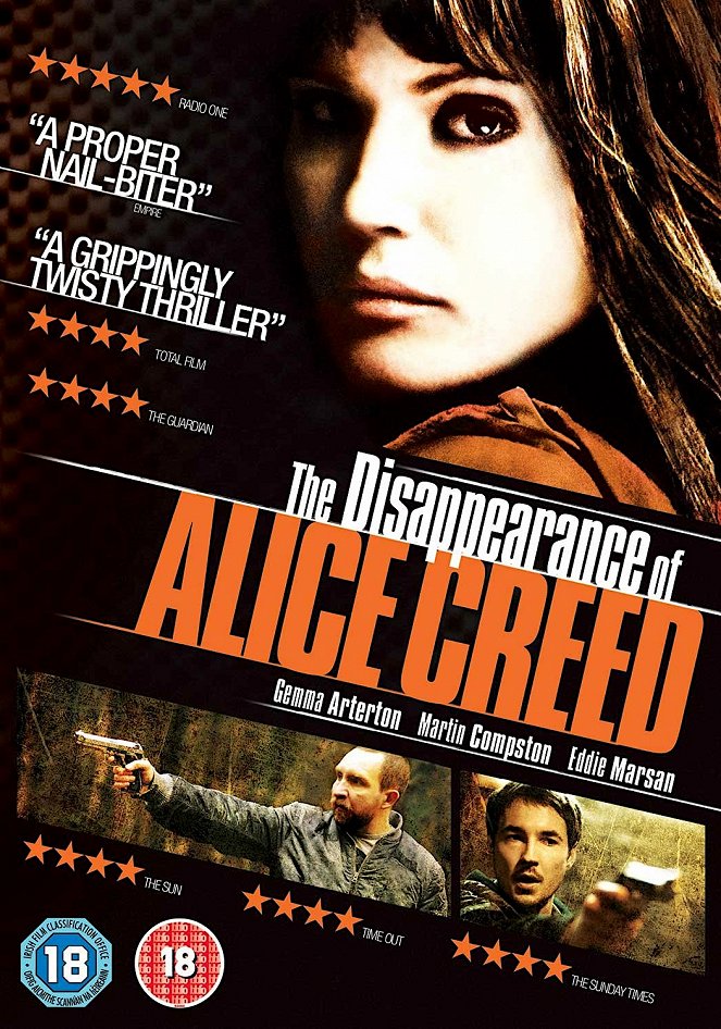 Alice Creed eltűnése - Plakátok