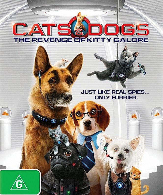 Como perros y gatos 2: La revancha de Kitty Galore - Carteles