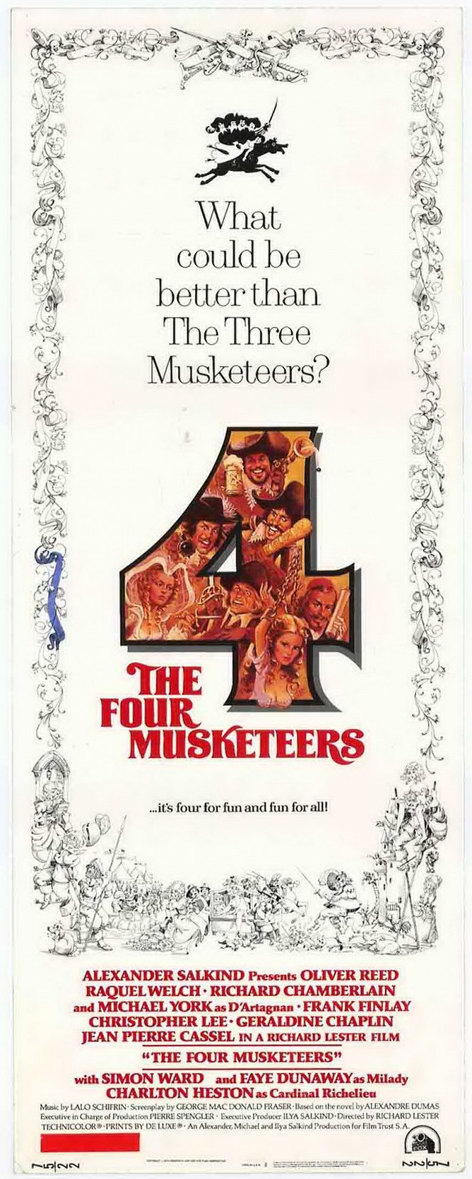Die vier Musketiere - Plakate