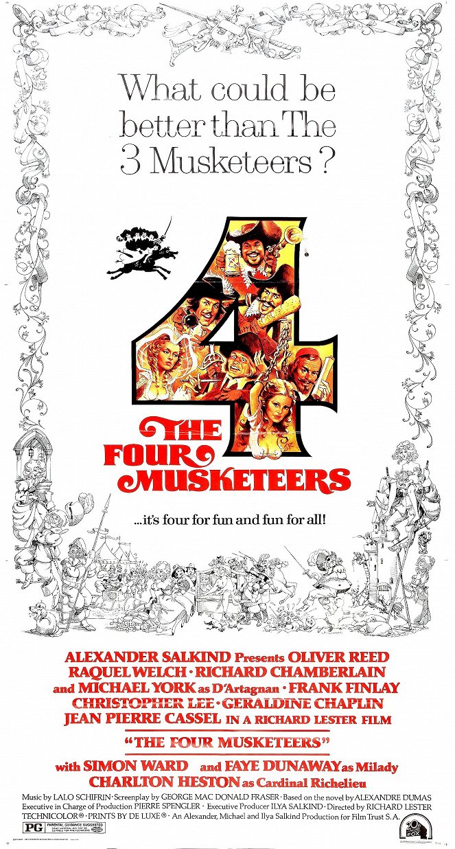 The Four Musketeers - Posters