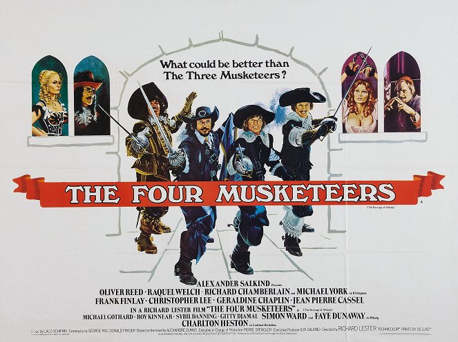 A négy testőr, avagy a Milady bosszúja - Plakátok