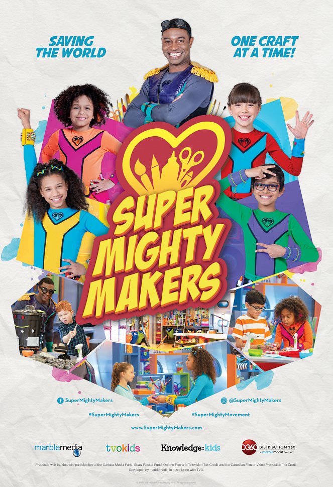 Super Mighty Makers - Plakátok