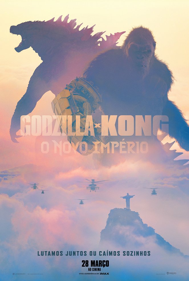 Godzilla x Kong: O Novo Império - Cartazes