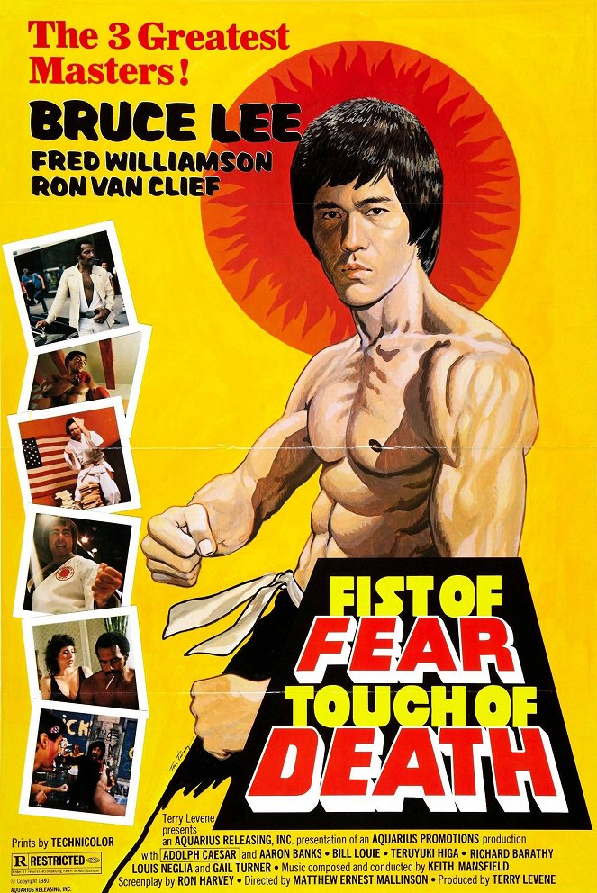 Fist of Fear, Touch of Death - Plakate