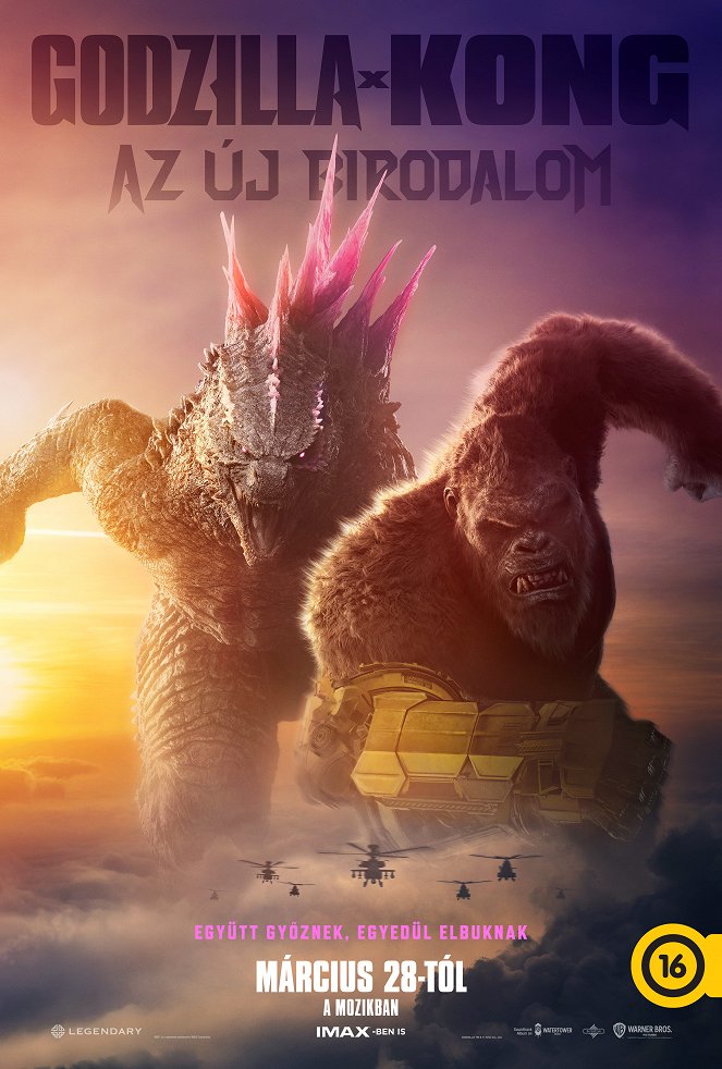 Godzilla x Kong: Az Új Birodalom - Plakátok