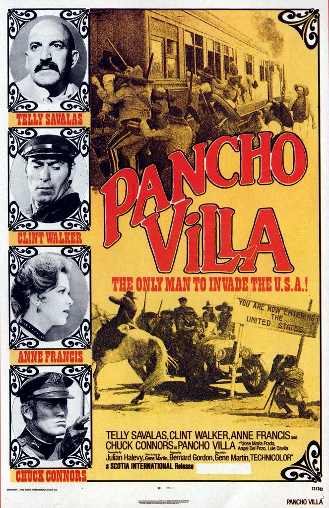 El desafío de Pancho Villa - Julisteet