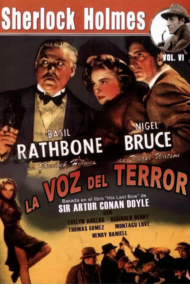 Sherlock Holmes y la voz del terror - Carteles