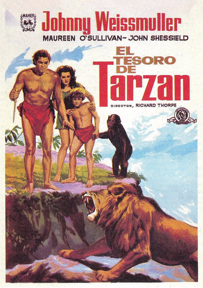 El tesoro de Tarzán - Carteles