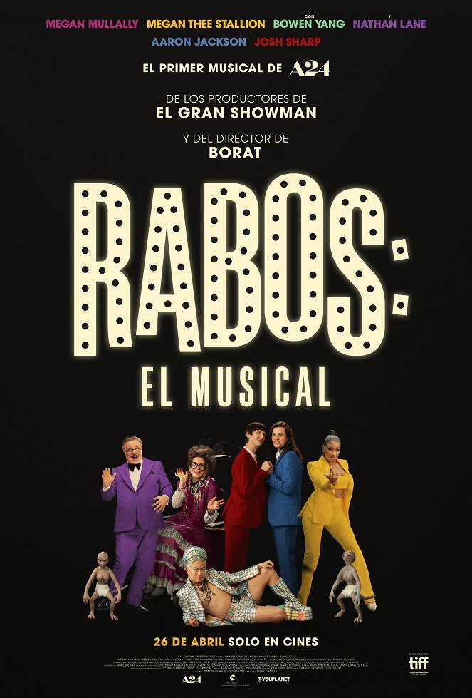 Rabos, el musical - Carteles