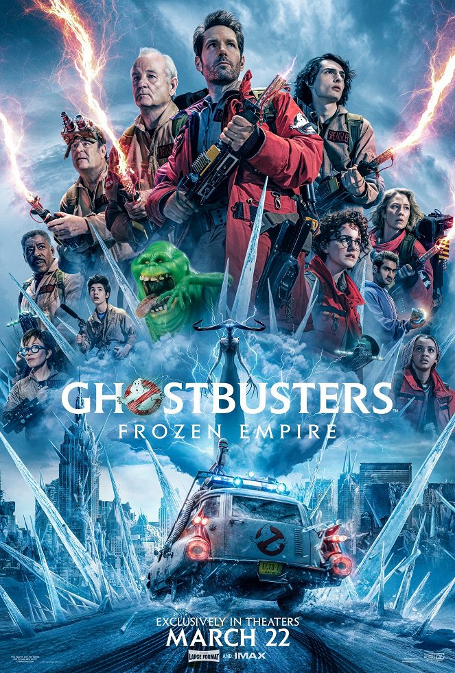 Ghostbusters: Frozen Empire - Plakate