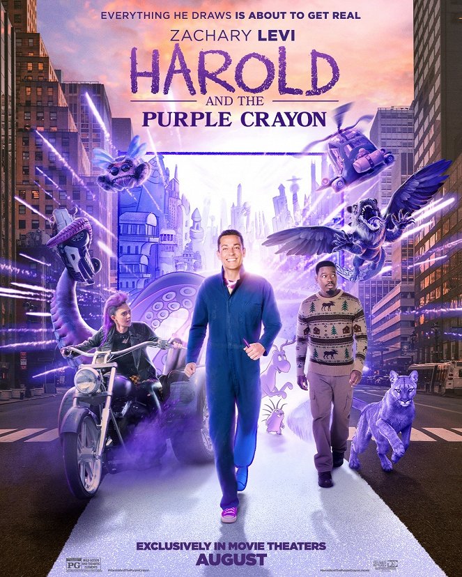 Harold and the Purple Crayon - Plakátok