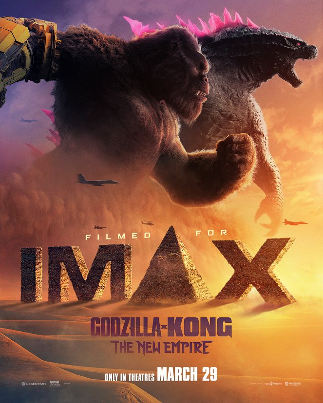 Godzilla i Kong: Nowe imperium - Plakaty