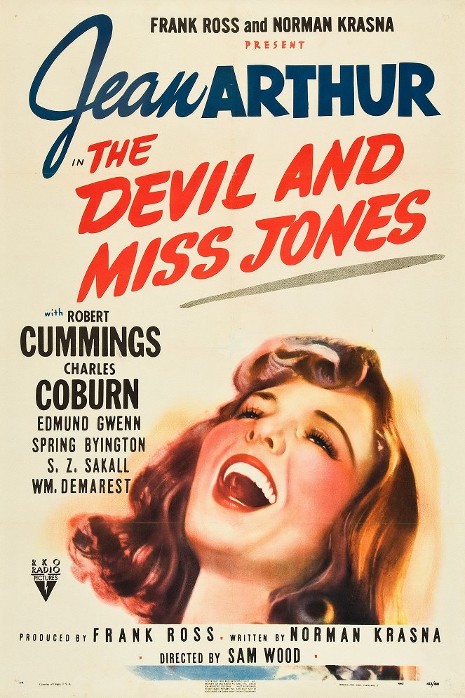 The Devil and Miss Jones - Plakátok