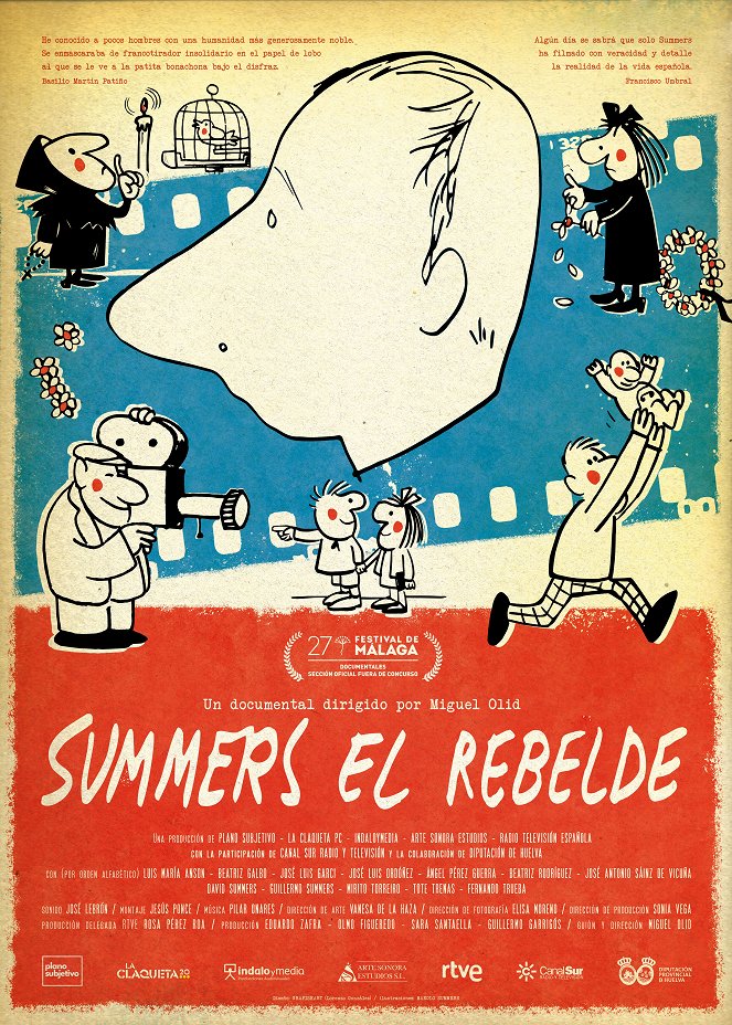Summers, el rebelde - Carteles