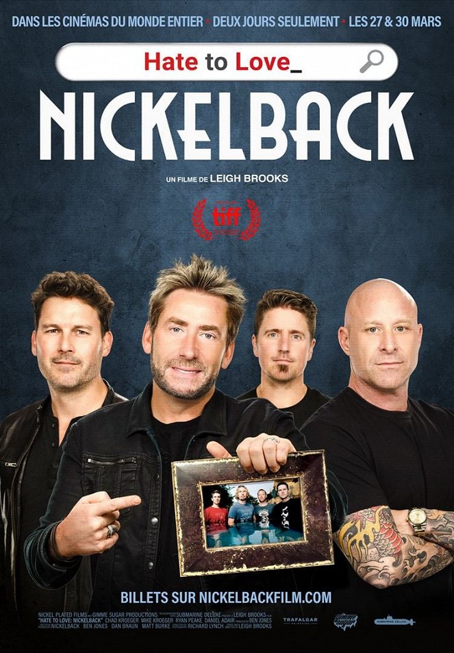 Hate to Love: Nickelback - Affiches