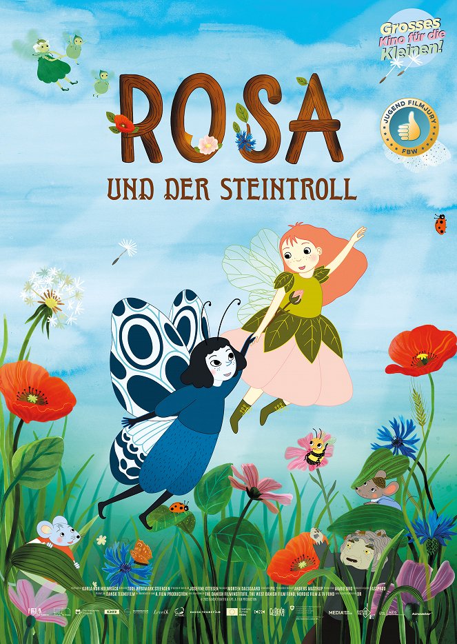 Rosa und der Steintroll - Plakate