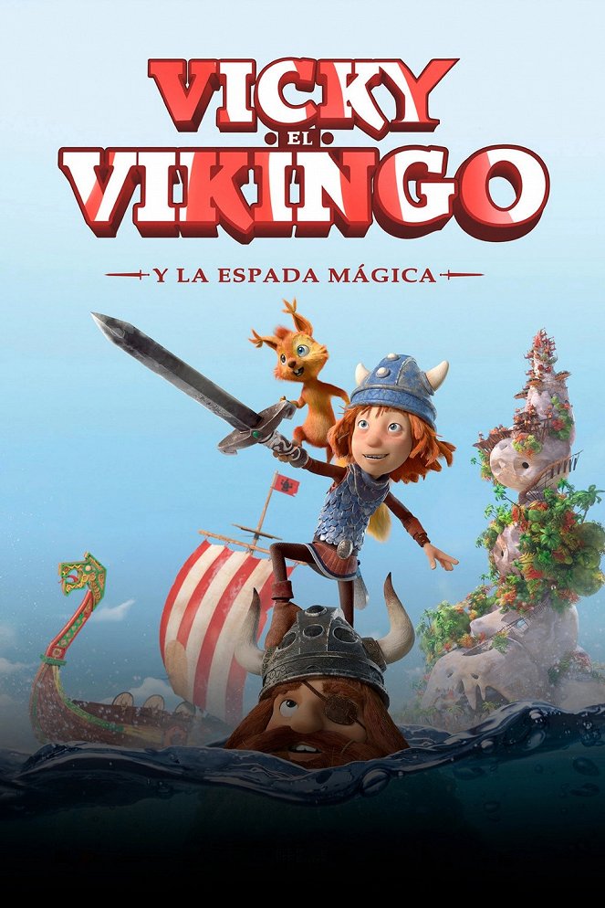 Vicky el vikingo y la espada mágica - Carteles